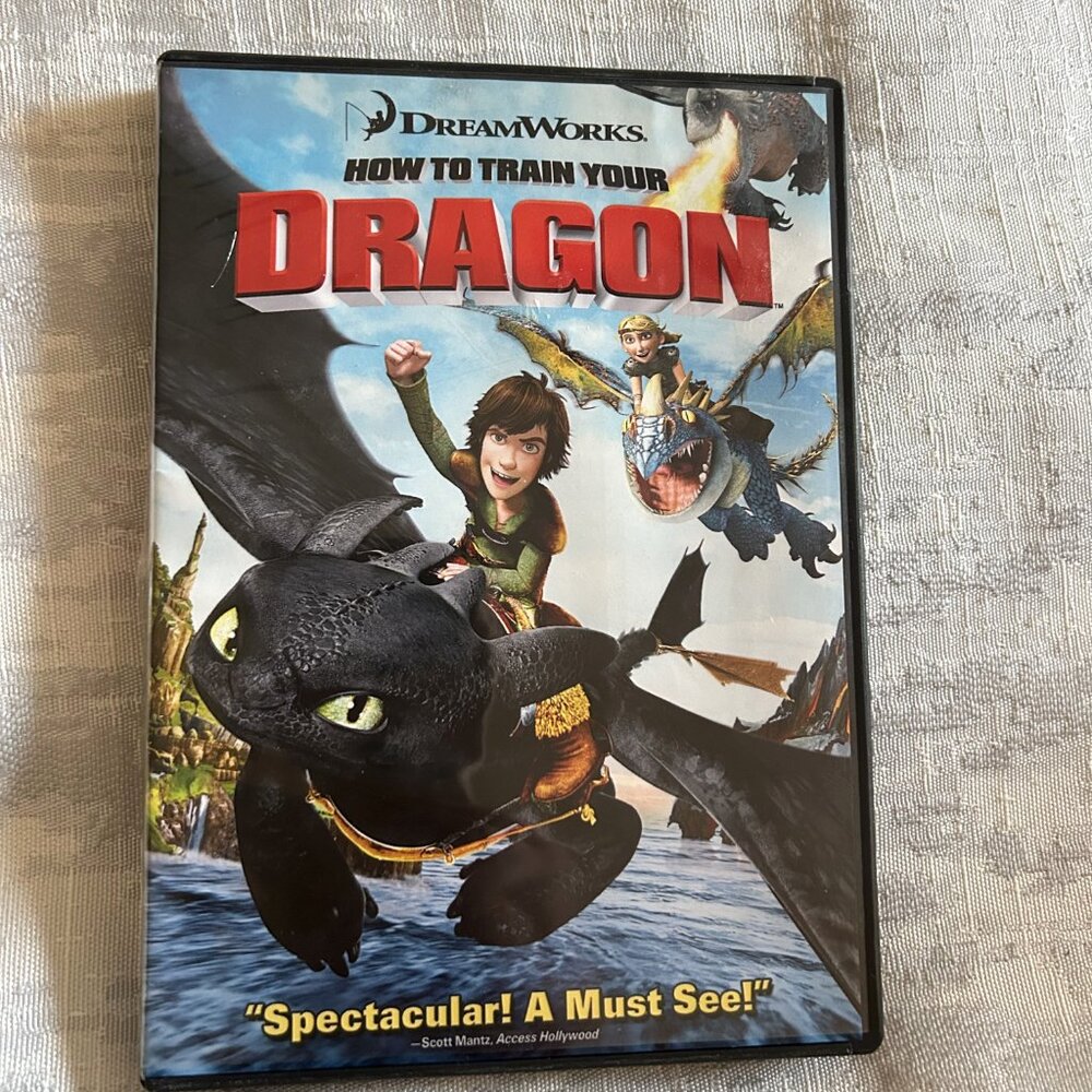How To Train Your Dragon DVD and Blue Ray